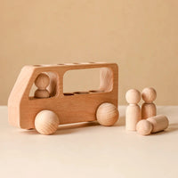 Montessori Wooden Bus Toy™