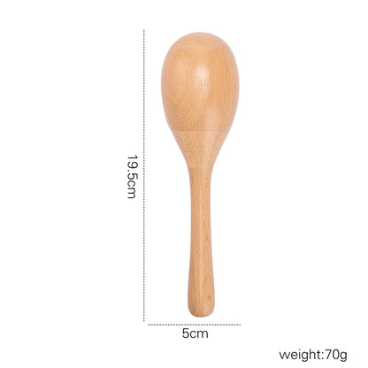Eco-Friendly Wooden Musical Rattle™