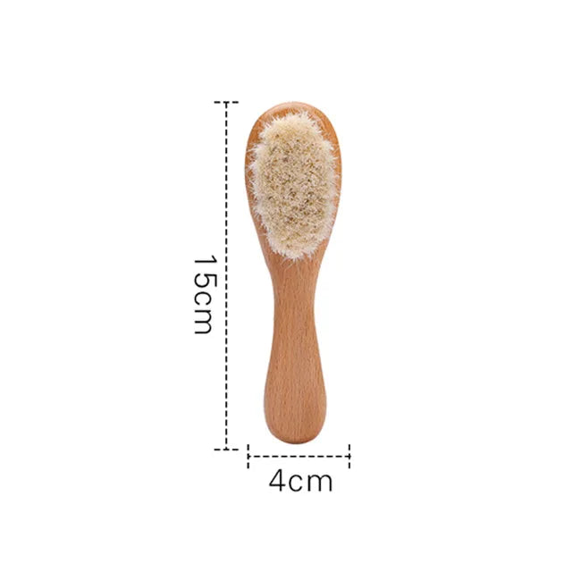 Gentle Care Wooden Baby Hairbrush™