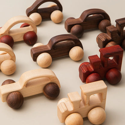 Premium Montessori Beech Wood Van Blocks™