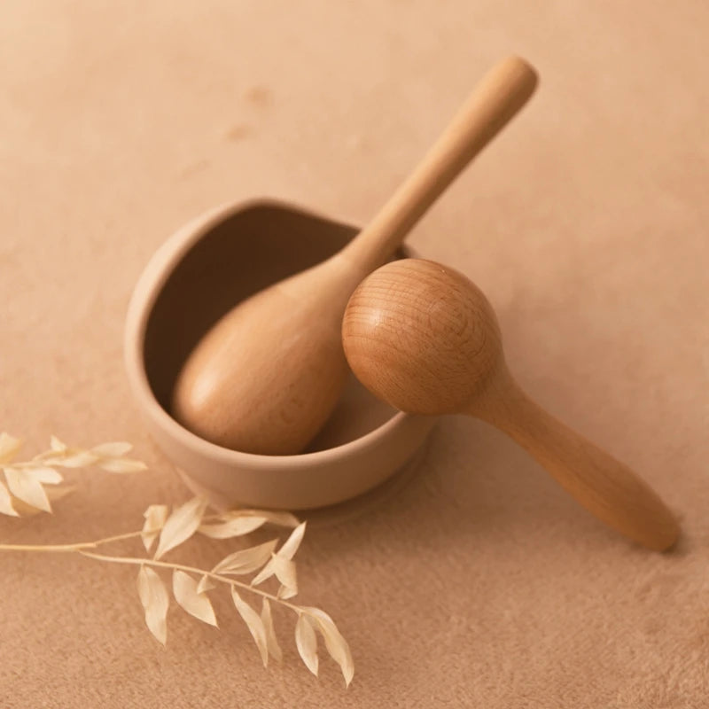 Eco-Friendly Wooden Musical Rattle™