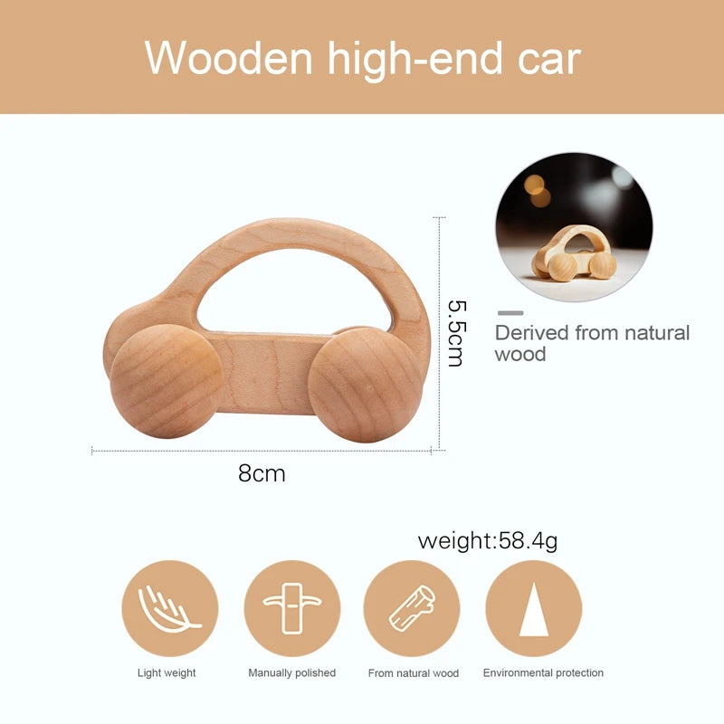 Premium Montessori Beech Wood Van Blocks™