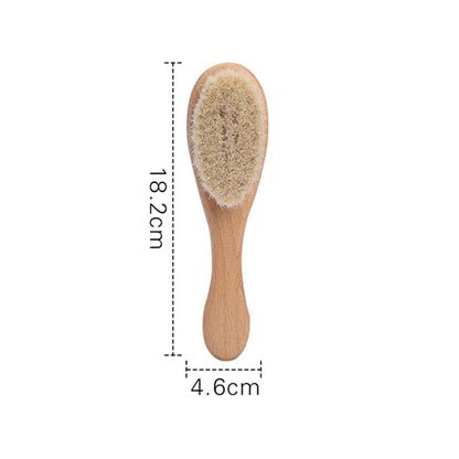Gentle Care Wooden Baby Hairbrush™