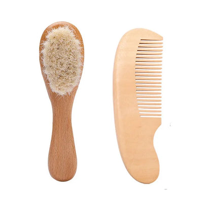 Gentle Care Wooden Baby Hairbrush™