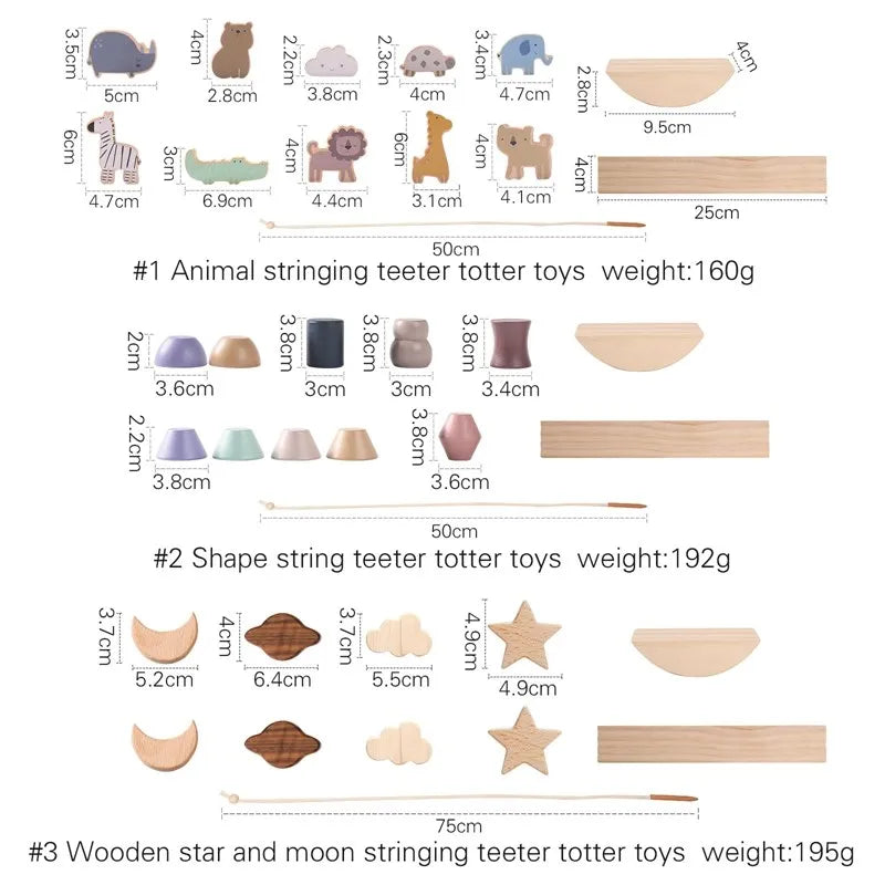 Montessori Animal Threading Board™