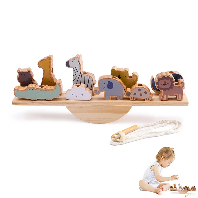 Montessori Animal Threading Board™