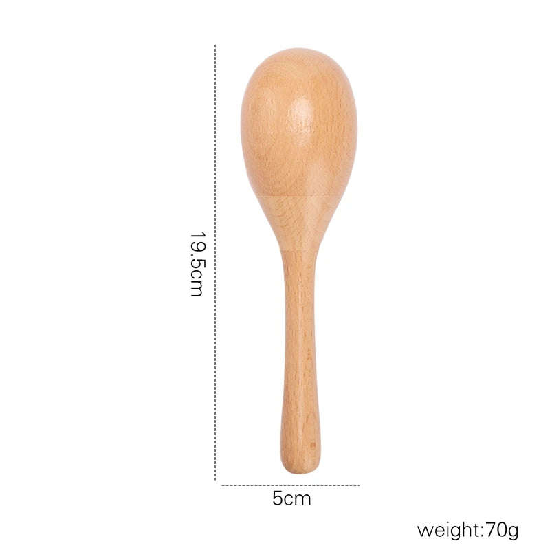 Eco-Friendly Wooden Musical Rattle™